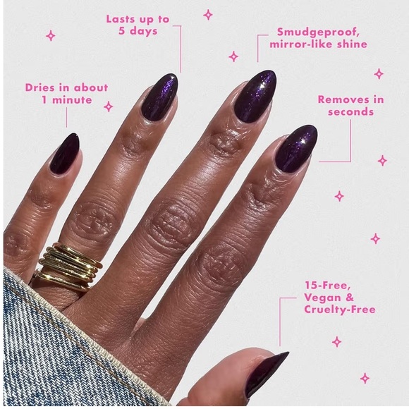 Olive & June Quick Dry Nail Polish - Enchanted, NEW - Picture 6 of 10